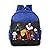Undertale Family Backpack Children School Bags RoyalBlue