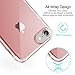 iPhone 7 Plus Case,[PC Kickstand] Slim Drop Protection Clear TPU Premium Protective Case Bumper for Apple iPhone 7 Plus 5.5 Inch (2016) (Clear/Pink)