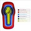 Measuring Cups 6 pcs Set, Measuring Spoons Kitchen Utensils, Gadgets Cup Measurements Set, Plastic Cups Multi Colour
