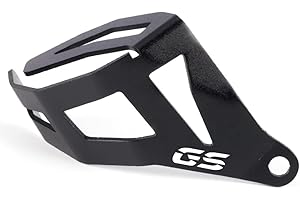 Modeer For R1200GS LC R1250GS Adventure Motorcycle Accessories Rear Brake Fluid Pump Reservoir Guard Cover Protect R 1200 1250 GS ADV R1200 R1250 HP R1200GSA R1250GSA HP1250 (black-GS)