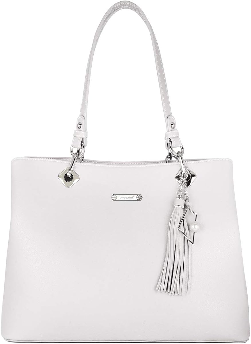 David Jones Women's Large Tote Shopper Bag Ladies Shoulder Bag PU