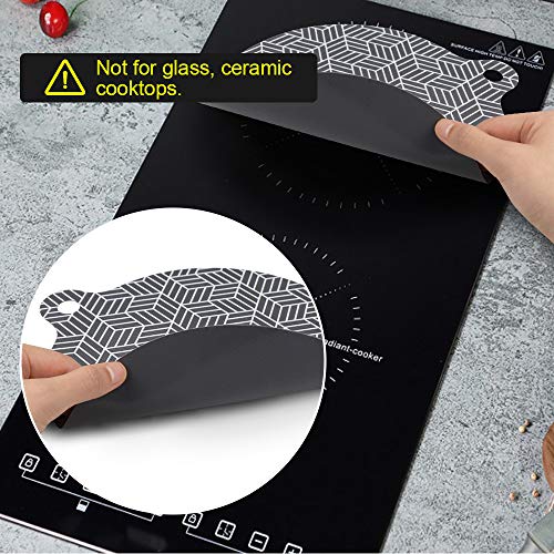 Sungrace Induction Cooktops Mat for Stove Cook Top, Silicone