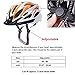 CCTRO Adult Cycling Bike Helmet, Eco-Friendly Adjustable Trinity Men Women Mountain Bicycle Road Bike Helmet Safety Protection,Orange