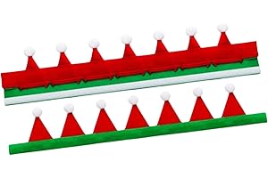 DYNWAVE 2 Pieces Horse Rein Covers Xmas Horse Decoration Decorative Equestrian Reins Decoration for Walking Party Holidays Tr