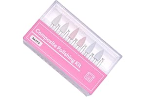 SundiooK Composite Polishing Kit for Rotary Tools, 15000 RPM for Silicone Rubber Polishers, Heat-Dissipating Design for Wet/D