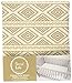 Trend Lab Deer Lodge Aztec Fitted Crib Sheet, Cream