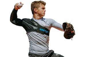 The Kinetic Arm: Revolutionary athletic arm sleeves for men and women - Reduce arm stress by stabilizing the elbow and shoulder joints for baseball, softball, tennis, volleyball, and more. (Adult-Small-Right)