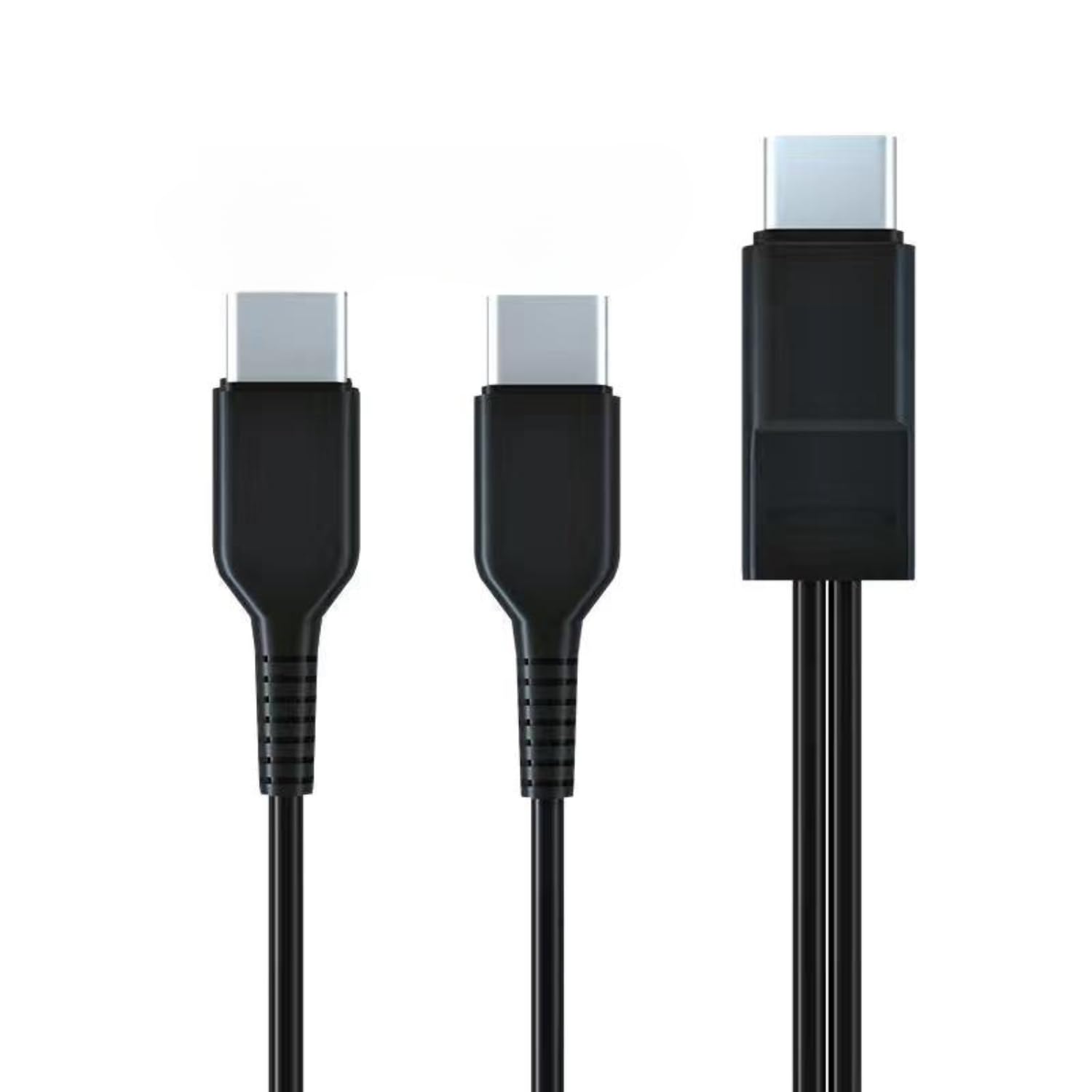 AQUA-ATL (8 Inch) USB C and USB C Splitter Cable 2 in 1 Type C to USB C ...