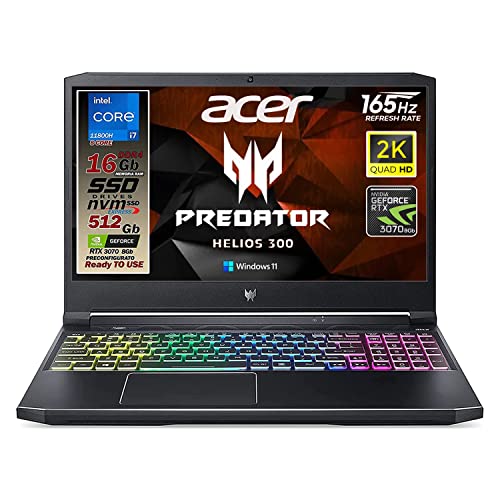 Gaming Laptop Helios 300 I7 10th Gen Acer Predator Helios 300
