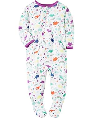 Baby Girls' Dino Printed 1-Piece