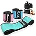 TheFitLife Resistance Bands for Legs and Butt - Fabric Exercise Bands with Elastic Non Slip Design to Sculpt Desired Peach Shape, Workout Booty Band with Carrying Bag and User Guide