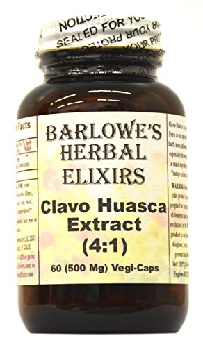 Clavo Huasca Extract 4:1 - 60 500mg VegiCaps - Stearate Free, Bottled in Glass! FREE SHIPPING on orders over $49! Clavo Huasca Extract 4:1 - 60 500mg VegiCaps - Stearate Free, Bottled in Glass! FREE SHIPPING on orders over $49!