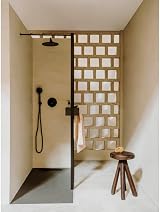 Roca Matt Black Single Lever Shower Mixer Tap Bath Built-in view 3