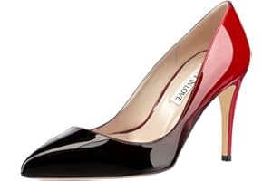 JOY IN LOVE Women's Pumps Shoes 3.5" High Heels Pointy Toe Stiletto Pumps