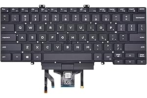 SG Parts Replacement Keyboard for Dell Latitude 3400 5400 5401 5410 5411 7400 7410 Series Laptop with Backlit with Pointer US