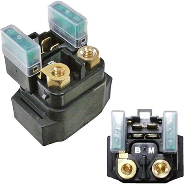 Amazon Com Glenparts Starter Relay Solenoid For Yamaha 1600 Xv1600 Road Star Midnight Star Silverado 1999 2000 2001 2002 2003 Automotive