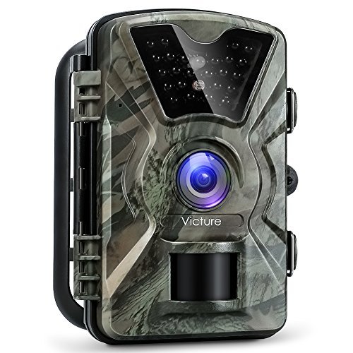 Victure Trail Camera 1080P 12MP Wildlife Camera Motion Activated Night