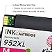 Kingjet Compatible 952 Ink Cartridge Replacements for HP 952 XL 952XL High Yield for OfficeJet Pro 8710 8720 7720 7740 8740 8715 8730 8210 Printer Ink (4-Pack)