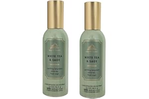 BATH & BODY WORKS Bath and Body Works 2 pack White Tea & Sage (1.5 oz / 42.5 g) Concentrated Room Spray