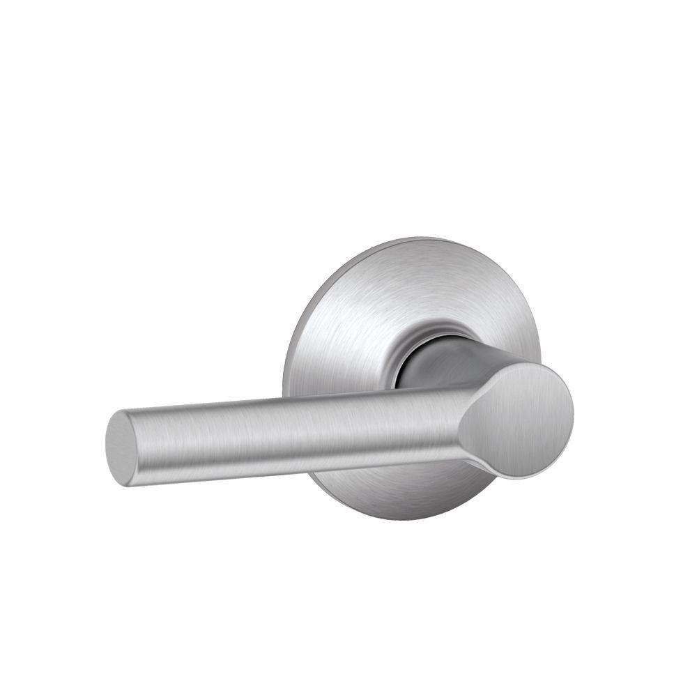 Photo 1 of SCHLAGE F10 BRW 626 Broadway Passage Lever, Satin Chrome