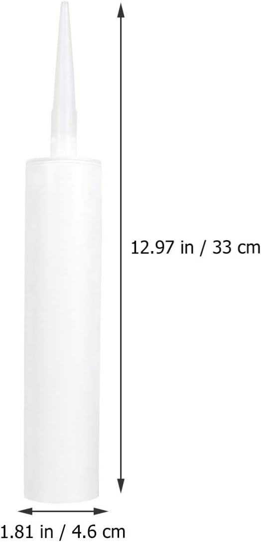 universales 5 tubos vacíos de plástico para calafatear profesionales