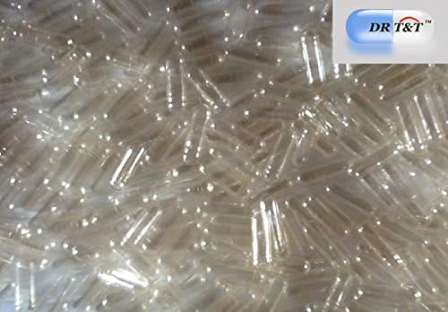 DR T & T 1000 Empty Gelatine clear capsules capsule filling size 4 size 4 by DR T&T HEALTH UK LTD