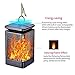 Otdair Solar Lights Outdoor Waterproof Dancing Flickering Flame Torch Lights (2 Pieces)
