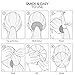 Teenitor Bun kit with 20pcs Blonde Girls Bun Net, 4pcs Hair Bun Maker and 20pcs U Shaped Hair Pins