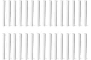 NADIHO 30PCS Car Diffuser Refill Sticks, 2.75 X 0.27 Inch Absorbent Refill Replacement Wick for Car Diffuser Vent Clip，Humidifier Sticks Filter Replacement Wick
