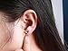 Vnox Jewelry Stainless Steel Trendy Starfish Shape Ear Stud Earring for Women,Gold Plated,15mm