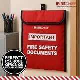 Firechief HSDA4 Soft Pack Document Holder A4 Red view 2