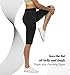 women's neoprene hot sweat slimming pants weight loss sauna shaper capris-S
