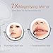 Lighted Makeup Mirror - LED Vanity Makeup Mirror 7x Magnification Eye Makeup Mirror 7
