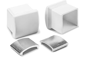 ERETOW AC36-2 Ladder Stabilizer Rubber End Caps for Werner Standoff/Stabilizer AC78 & AC76, Extension Ladder Stabilizer Pads with Metal Insert, Ladder Rubber End Caps Fits Extension Ladder Standoff, 2 Pack