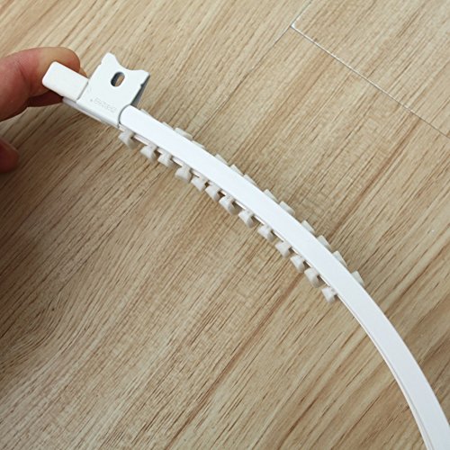 70 Off Balcony Curved Track Curtain Rod Straight Rack Slide Rail