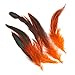 Wholesale 50 beautiful feathers 12-18cm / 4-7inch Orange
