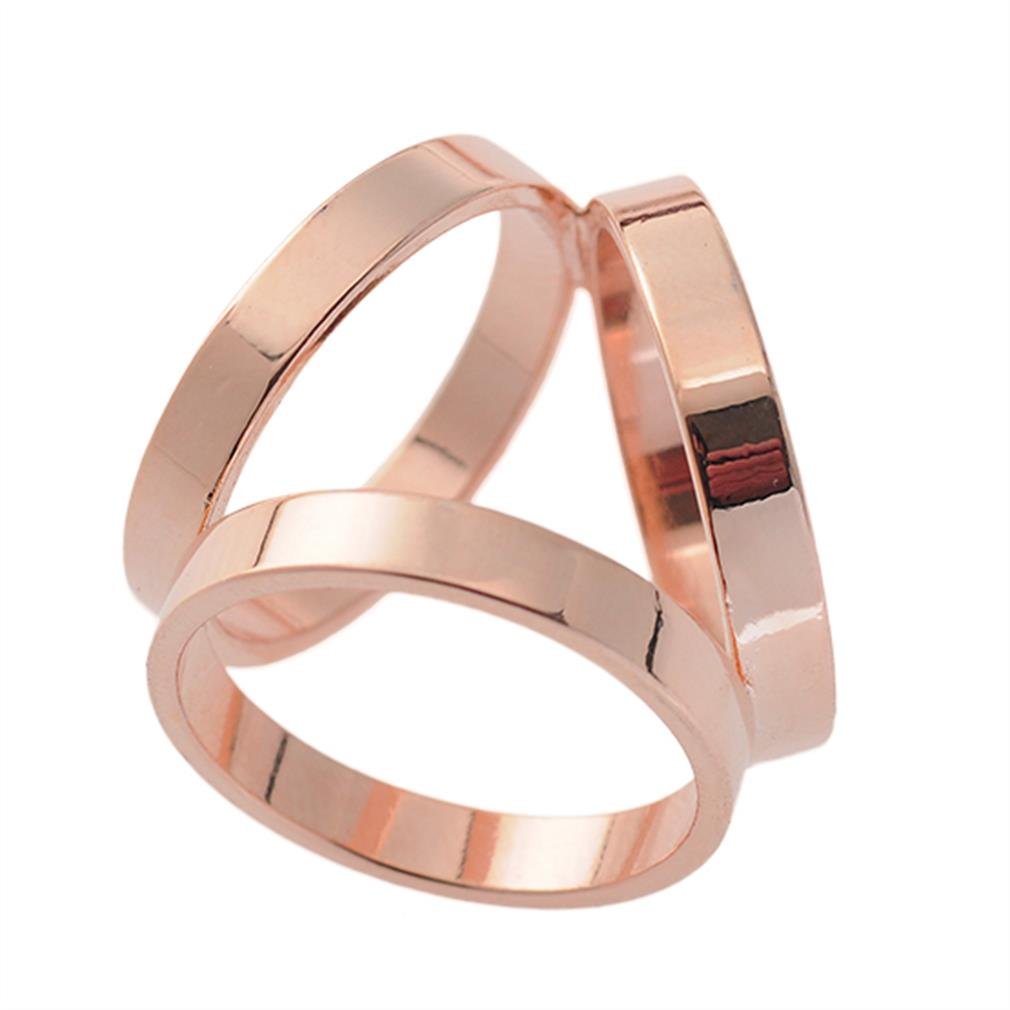 Scarf Ring Modern Simple Design Triple-Ring Scarf Ring Christmas Valentine's Gifts
