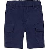 Mud Kingdom Little Boys Twill Cargo Shorts Summer Holiday