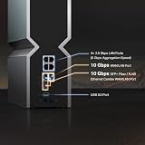 TP-Link Archer BE800 WiFi 7 Router Tri-Band BE19000Mbps 10G Ports LED Display view 6