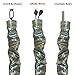 Royal Designs, Inc. Cord & Chain Cover 4 ft Silk Type Fabric, Chandelier Pendant Lighting Chain & Cable Management, Touch Fastener, Green Gold - 1 Pack