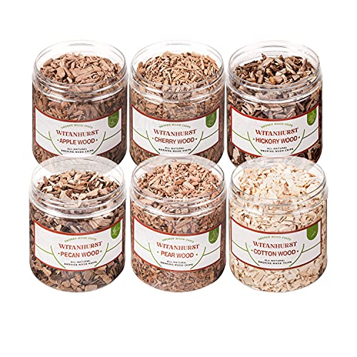 WITANHURST Wood Chips for Smoking Gun, Smoke Infuser Chips for Drink