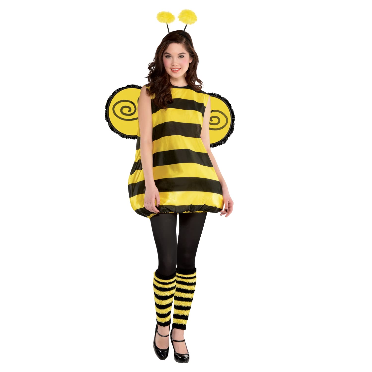 amscan (PKT) (9908496) Child Girls Darling Bee Costume (12-14yr)