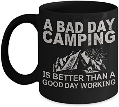 A Bad Day Camping Coffee Mug - Ultimate Ideal Quality Super Cool Gifts For The Camper