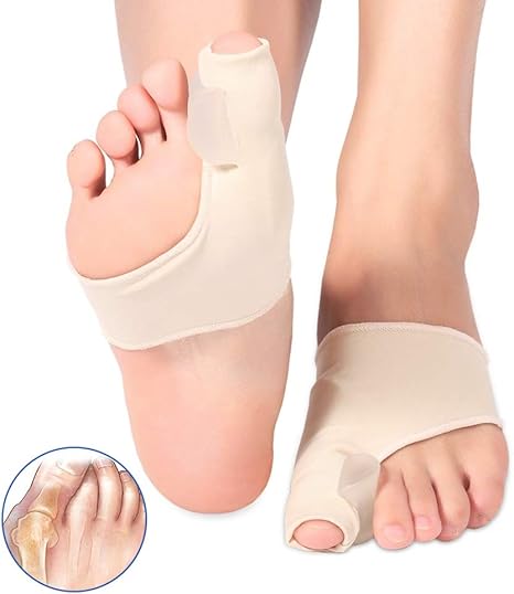 Haofy Tutore Alluce Valgo Gel Bunion Corrector Separatore Per Uomo E Donna Distanziatore Dita Piede Per Borsite Tallone Raddrizza Dita Dei Piedi Protettore Giorno E Notturno Alleviare Il Dolore Amazon It Salute E