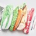 Funnylive Creative Simulation Vegetables Pencil Holders Unique Handbags Makeup Bag Fatty Pork, Carrot, Cabbage, Bamboo Shoots, Balsam Pear Pencil Case (Fatty Pork)