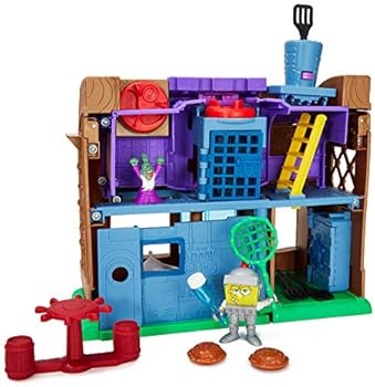spongebob krusty krab toy set