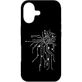Anatomical Heart CPU Processor PCB Board Computer Programmer Case for iPhone 17