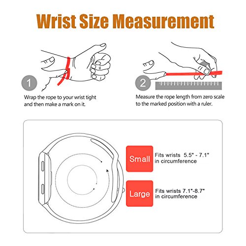 image for HUMENN For Fitbit Versa Bands, Replacement Accessory Breathable Sport 