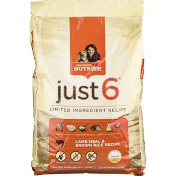 Amazon.com: Rachael Ray Nutrish Just 6 Adult Dog Food Lamb