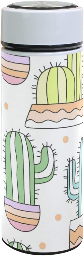 Amazon サーモス水筒 マグボトル ジャー 魔法瓶 水彩 カクタス サボテン 大容量 保温 保冷 水分補給 断熱 水筒 マグボトル オンライン通販